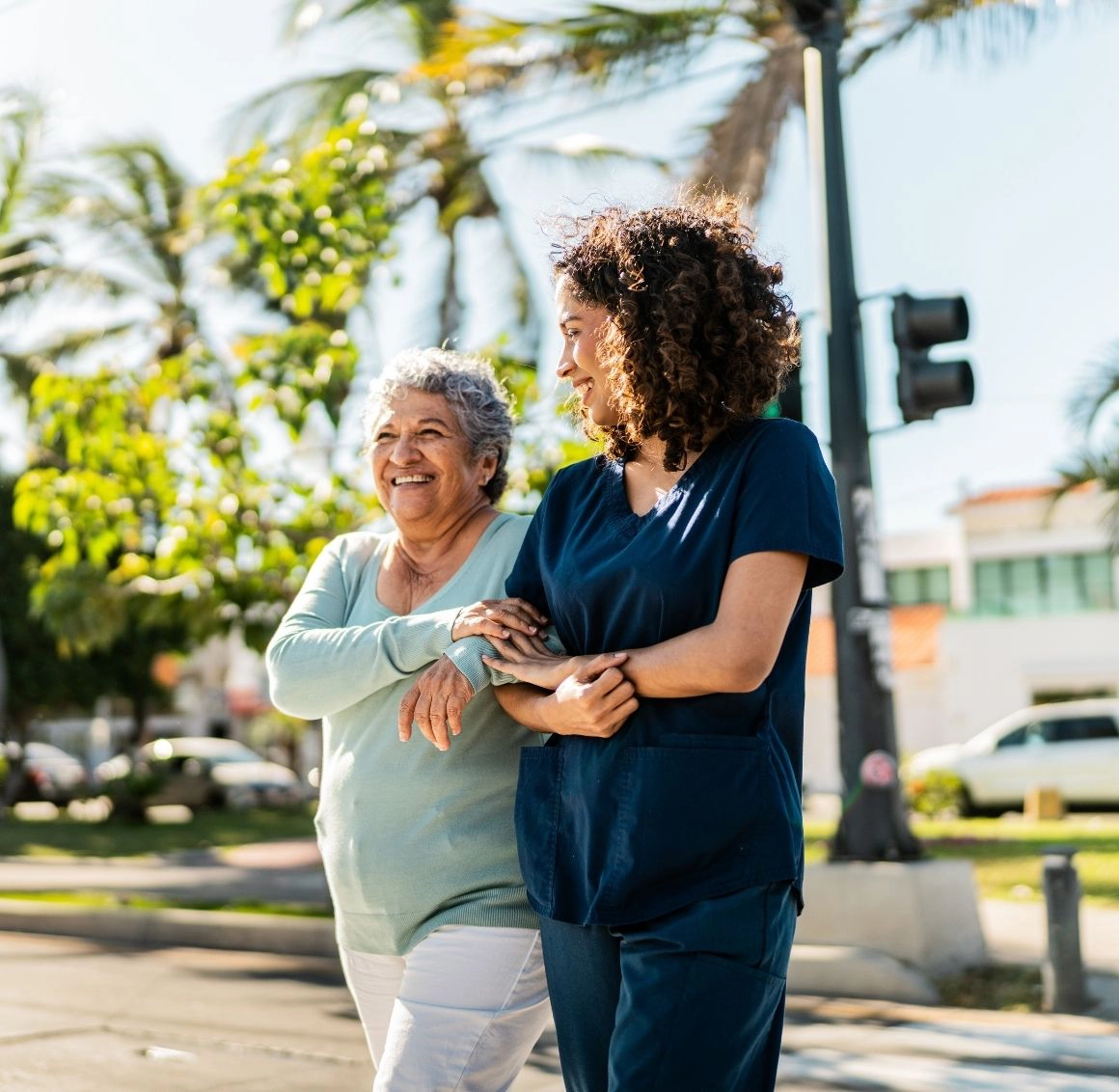 Caregiver providing companionship and home care in Mountain View